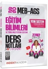2026 MEB AGS Eğitim Bilimleri ve Türk Milli Eğitim Sistemi Video Ders Notları İndeks Akademi