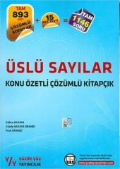Üslü Sayılar Konu Özetli Çözümlü Kitapçık Yüzde Yüz Yayınları