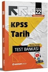 2022 KPSS Tarih Test Bankası Uzman Kariyer