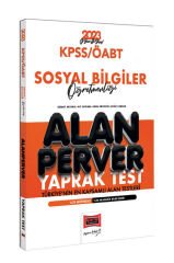 2023 KPSS ÖABT Sosyal Bilgiler Öğretmenliği Alanperver Yaprak Test Yargı Yayınları