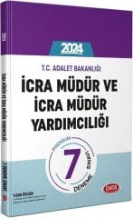 2024 T.C. Adalet Bakanlığı İcra Müdür ve İcra Müdür Yardımcılığı 7 Deneme Sınavı Data Yayınları