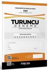 2023 TYT Yeni Nesil Tamamı Video Çözümlü Turuncu Deneme Marka Yayınları