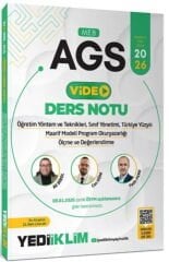 2026 MEB AGS Eğitim Bilimleri ÖYT Sınıf Maarif Modeli Program Okuryazarlığı Ölçme Video Ders Notu Yediiklim Yayınları