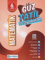 6. Sınıf Matematik Güz Tatil Kitabı Gezegen Yayıncılık