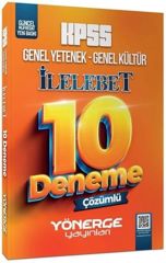 KPSS Genel Yetenek Genel Kültür İLELEBET 10 Deneme Dijital Çözümlü Yönerge Yayınları