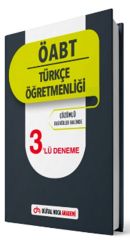 ÖABT Türkçe Öğretmenliği 3 Deneme Çözümlü Dijital Hoca Akademi