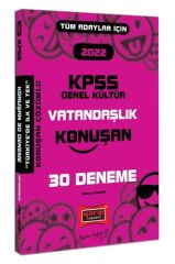 2022 KPSS Tüm Adaylar İçin Genel Kültür Vatandaşlık Konuşan 30 Deneme Yargı Yayınları