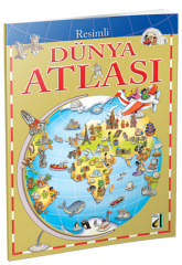 Ciltli Resimli Dünya Ve Hayvanlar Atlası Damla Yayınevi