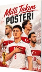 Milli Takım Poster Kitabı Sihirli Parmaklar Yayınları