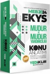2024 MEB EKYS Müdür Ve Müdür Yardımcılığı Konu Anlatımı Yediiklim Yayınları