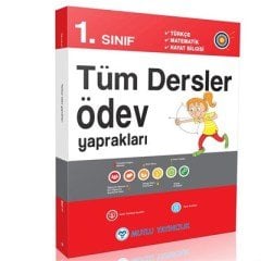 1 Sınıf Tüm Dersler Ödev Yaprakları Mutlu Yayıncılık