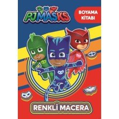 Pjmasks - Renkli Macera Boyama Kitabı Doğan Egmont Yayıncılık