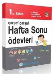 1 Sınıf Çarşaf Çarşaf Hafta Sonu Ödevleri Mutlu Yayıncılık