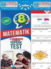 8. Sınıf Matematik Yeni Nesil Video Çözümlü Yaprak Test Evrensel İletişim