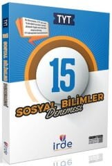 TYT Sosyal Bilimler 15 Denemesi İrde Yayınları