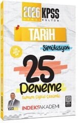 2026 KPSS Tarih Simülasyon 25 Deneme İndeks Akademi