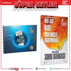 Atama Lobisi ÖABT MEB AGS Okul Öncesi Öğretmenliği Konu ve Soru Bankası Seti 2 Kitap