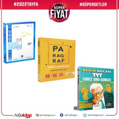 Benim Hocam TYT Türkçe Pragmatik Üç Dört Beş TYT Matematik ve Ankara Kitap Merkezi Paragraf Soru Bankası 3 Kitap Set