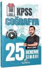 2026 KPSS Coğrafya Tamamı Video Çözümlü 25 Deneme Dizgi Kitap