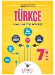 7. Sınıf Türkçe Konu Anlatım Föyleri Limit Yayınları