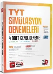 TYT 4 lü Simülasyon Genel Deneme 3D Yayınları