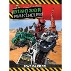Dinozor Makineler Boyama Kitabı Doğan Egmont Yayıncılık