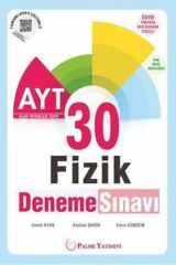 AYT Fizik 30 Deneme Sınavı Palme Yayınları