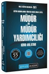 2021 MEB EKYS Müdür ve Yardımcılığı Konu Anlatımlı Pegem Yayınları