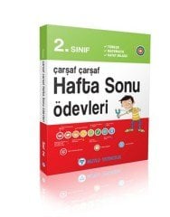 2 Sınıf Çarşaf Çarşaf Hafta Sonu Ödevleri Mutlu Yayıncılık