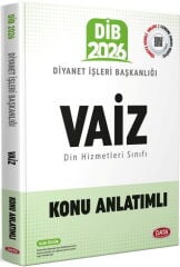 2026 Diyanet İşleri Başkanlığı Vaiz Konu Anlatımlı Data Yayınları