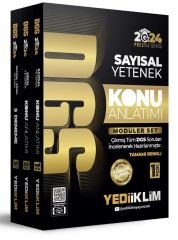 2024 DGS Konu Anlatımlı Modüler Set Yediiklim Yayınları