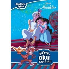 Boya Oku Yapıştır - Disney Alaaddin Doğan Egmont Yayıncılık