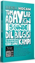 Tüm Adaylar İçin 5 Günde Dil Bilgisi Kampı Benim Hocam