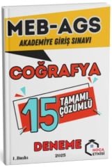 2025 MEB AGS Coğrafya 15 Deneme Hoca Etkisi