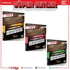 Liderler Karması TYT Fizik Kimya ve Biyoloji Deneme Seti 3 Kitap