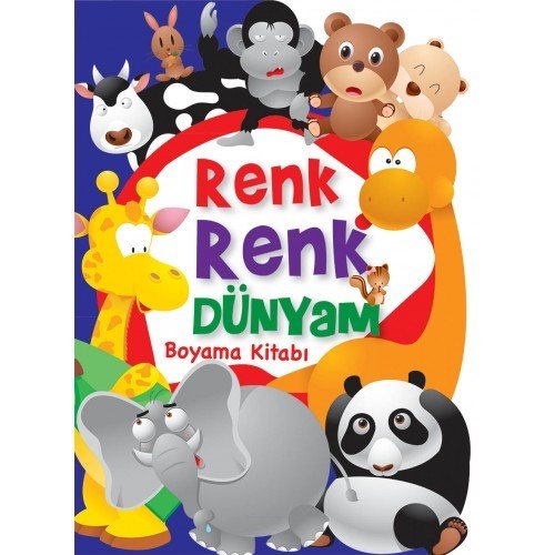 Renk Renk Dünyam (Şekilli Kesim) 5 Kitap