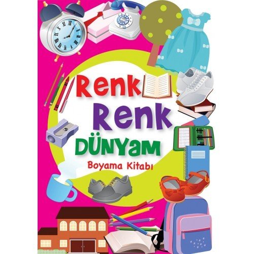 Renk Renk Dünyam (Şekilli Kesim) 5 Kitap