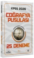 2026 KPSS Coğrafya Pusulası 25 Deneme CBA Yayınları