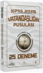 2026 KPSS Vatandaşlık Vatandaşlığın Pusulası 25 Deneme CBA Yayınları