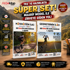 Acil Yayınları TYT Matematiğin ve Geometrinin İlacı Maarif Model Sistematik Soru Bankası Seti 2 Kitap