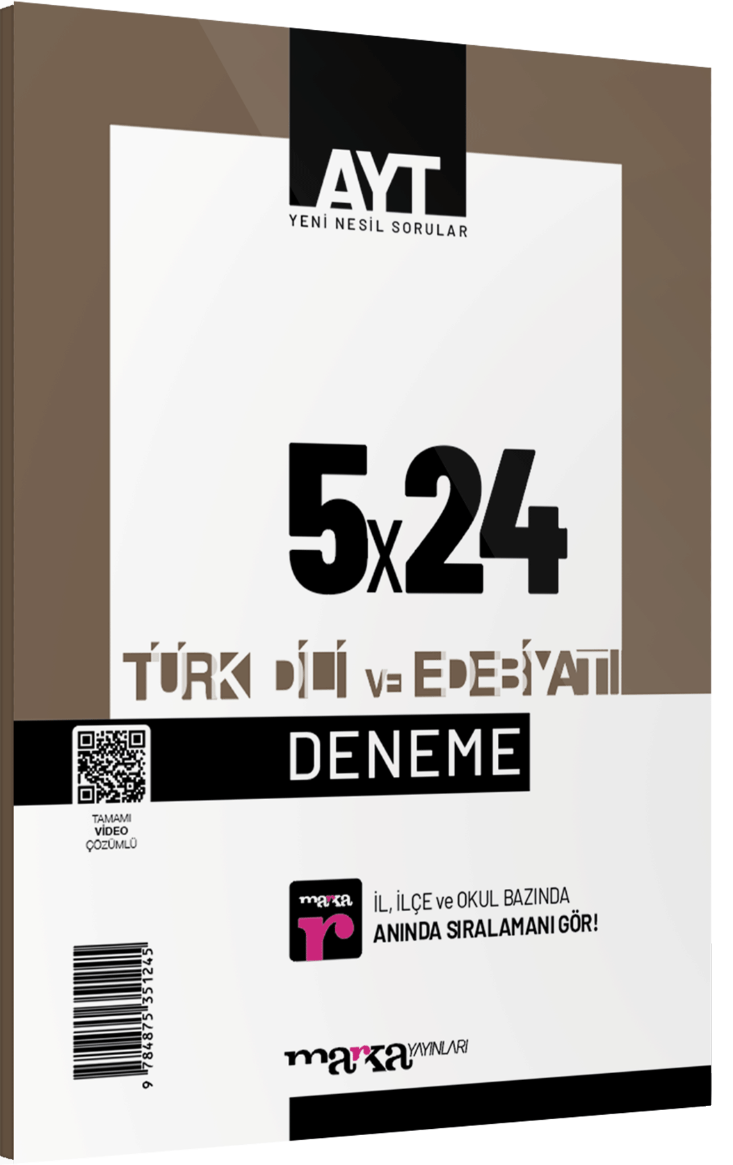 AYT Türk Dili ve Edebiyatı 5x24 Deneme Marka Yayınları