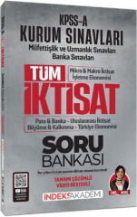 2026 KPSS A Grubu TÜM İktisat Soru Bankası İndeks Akademi
