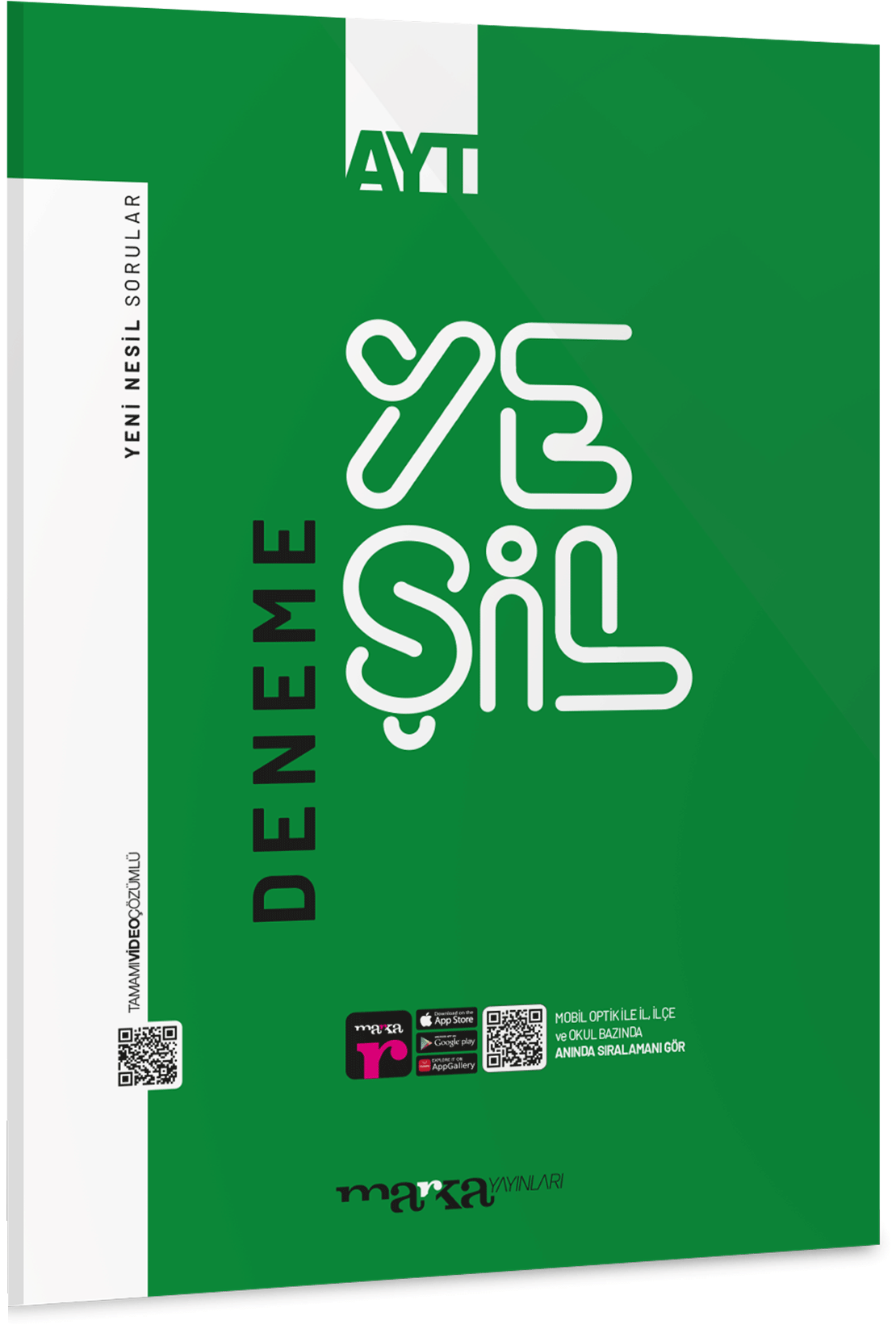 AYT Yeşil Deneme Marka Yayınları