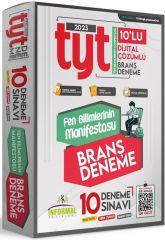 2023 TYT Fen Bilimlerinin Manifestosu 10 lu Branş Deneme İnformal Yayınları