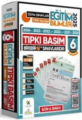 2026 KPSS Eğitim Bilimleri ÖSYM Tıpkı Basım Çıkmış Soru 6lı Deneme İnformal Yayınları