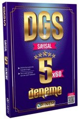 DGS Tamamı Çözümlü Sayısal 5 Deneme Panem Yayıncılık