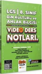 8.Sınıf Din Kültürü ve Ahlak Bilgisi Video Ders Notları ve Konu Anlatımı Benim Hocam Yayınları