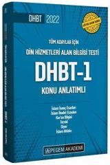 DHBT 1 Tüm Adaylar Konu Anlatımlı Pegem Yayınları