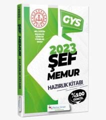 2023 GYS MEB Milli Eğitim Bakanlığı Şef Memur Sınavı Konu Anlatımlı Hazırlık Kitabı Görevde Yükselme Memur Sınav