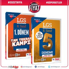 2022 8. Sınıf LGS 1. Dönem Kazandıran Tekrar Seti Sınav Yayınları